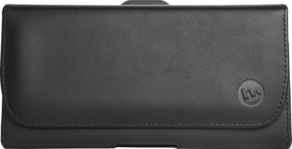 Front. mophie - Hip Holster Case for juice pack and Apple® iPhone® 6 and 6s - Black.