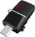Alt View Zoom 13. SanDisk - Ultra Dual 64GB Micro USB/USB 3.0 Type A Flash Drive - Black.