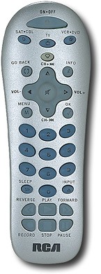  RCA - 3-Device Universal Remote with Dedicated DVD Menu Key