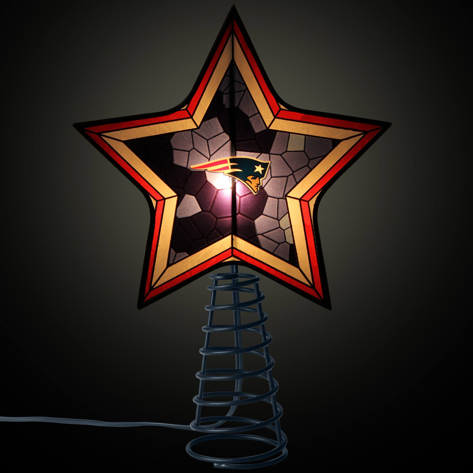 Alt View 1. The Memory Company - Mosaic Tree Topper - Multicolor.