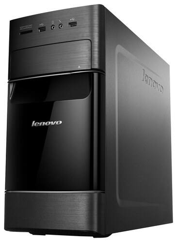 Front Standard. Lenovo - Desktop - Intel Pentium - 4GB Memory - 1TB Hard Drive.