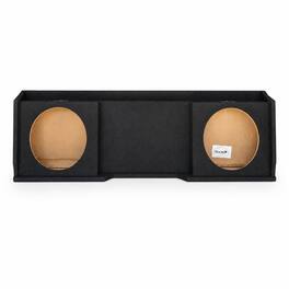 SoundBox - LCE-GC003/10D, Chevy Silverado / GMC Sierra Extended Cab Dual 10 Subwoofer Enclosure, 1999-2006