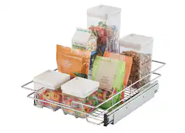 TRINITY - PRO EcoStorage 13" Sliding Drawer 2-Pack - Chrome