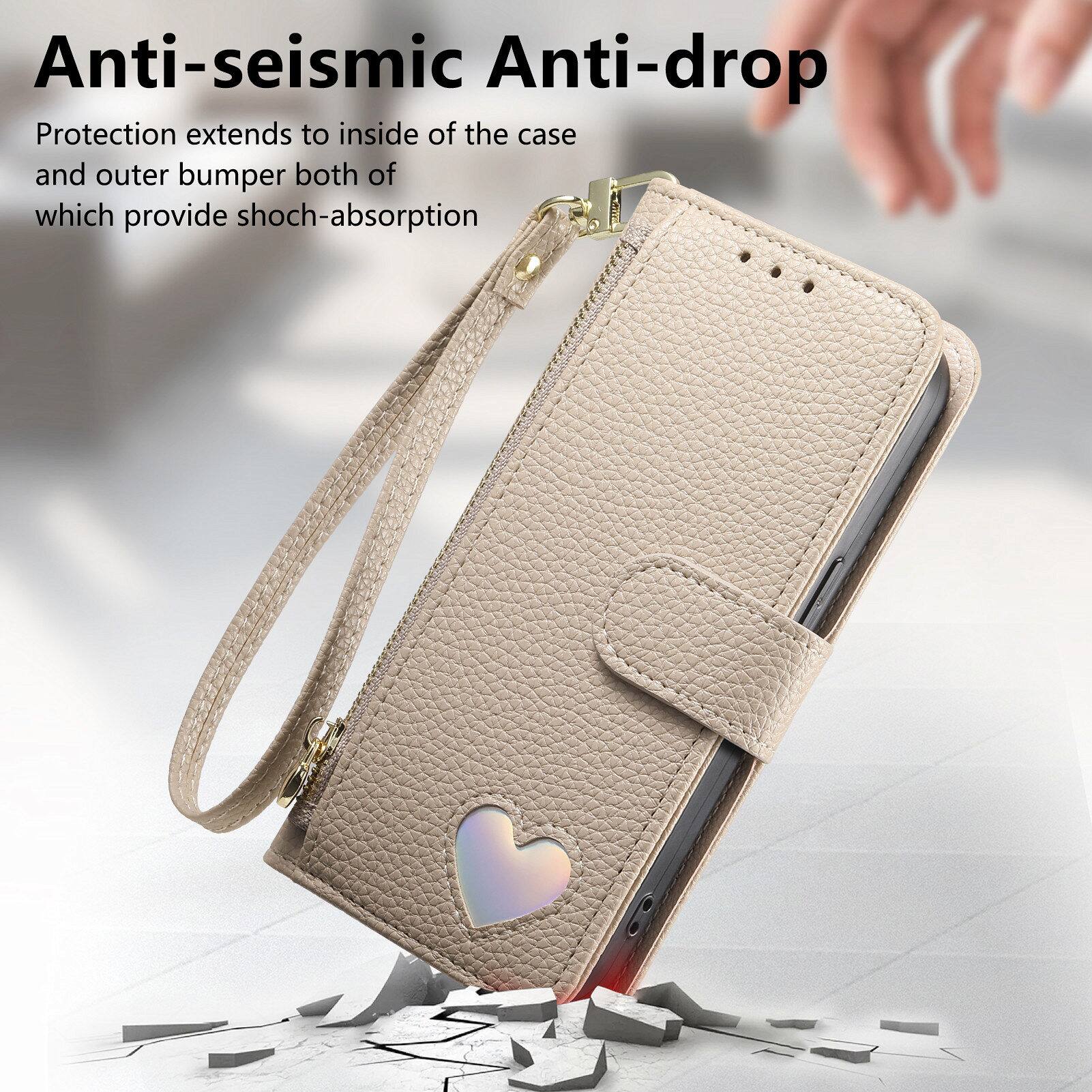 Anti-seismic Anti-drop Protection extends to inside of the case and outer bumper both of which provide shock-absorption
