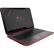 Angle. HP - Beats Special Edition 15.6" Touch-Screen Laptop - AMD A8-Series - 8GB Memory - 1TB Hard Drive - Twinkle Black/Vibrant Red/Ash Silver.