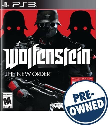 Best Buy: Wolfenstein: The New Order PRE-OWNED PlayStation 3