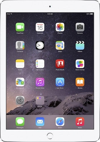 iPad® - Geek Squad Certified Refurbished Air 2 Wi-Fi 128GB - Silver