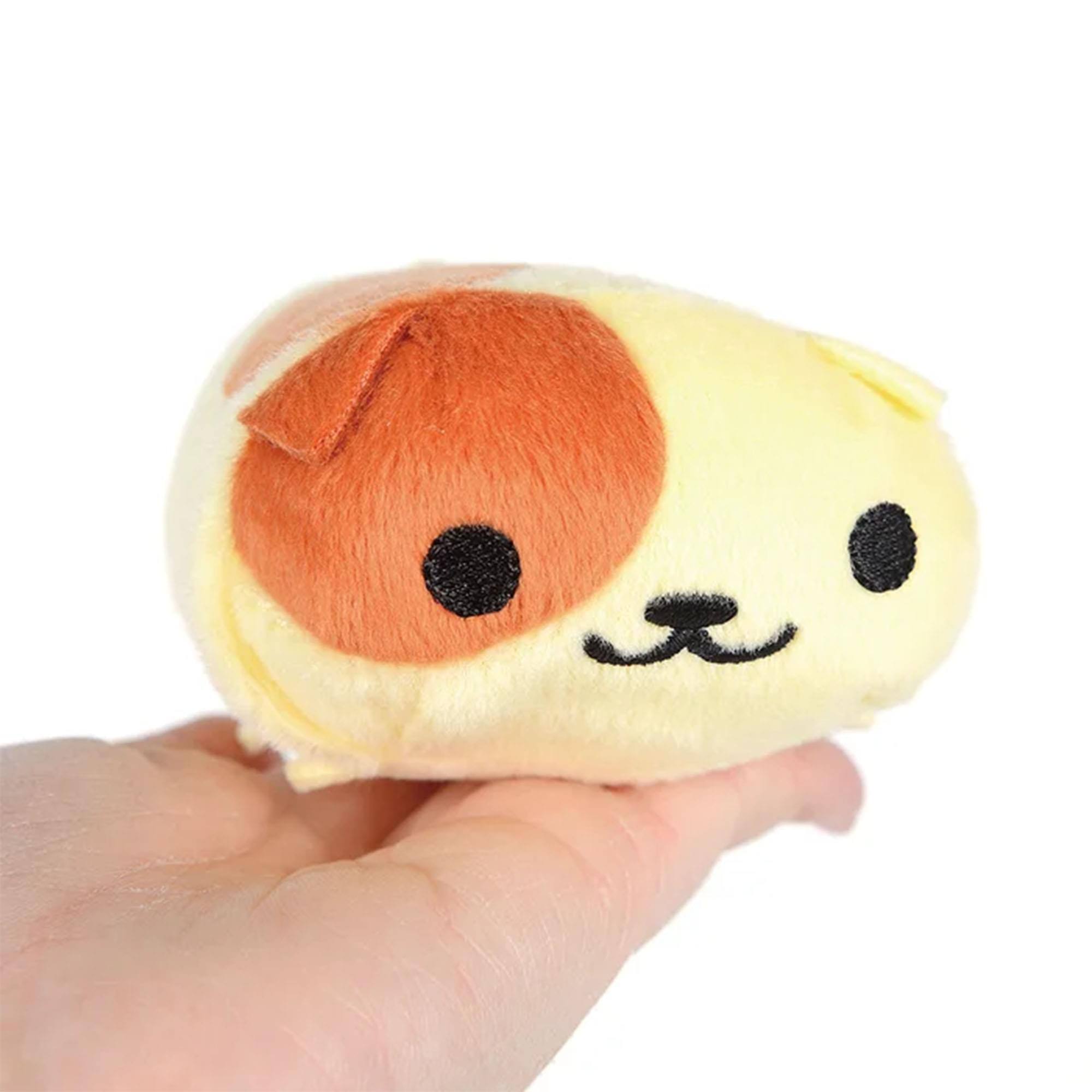 Alt View 2. Little Buddy - Neko Atsume: Kitty Collector 4" Plush: Peaches - Beige.