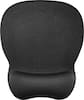 Front. Insignia™ - Premium Mouse Pad with Wrist Rest - Black.