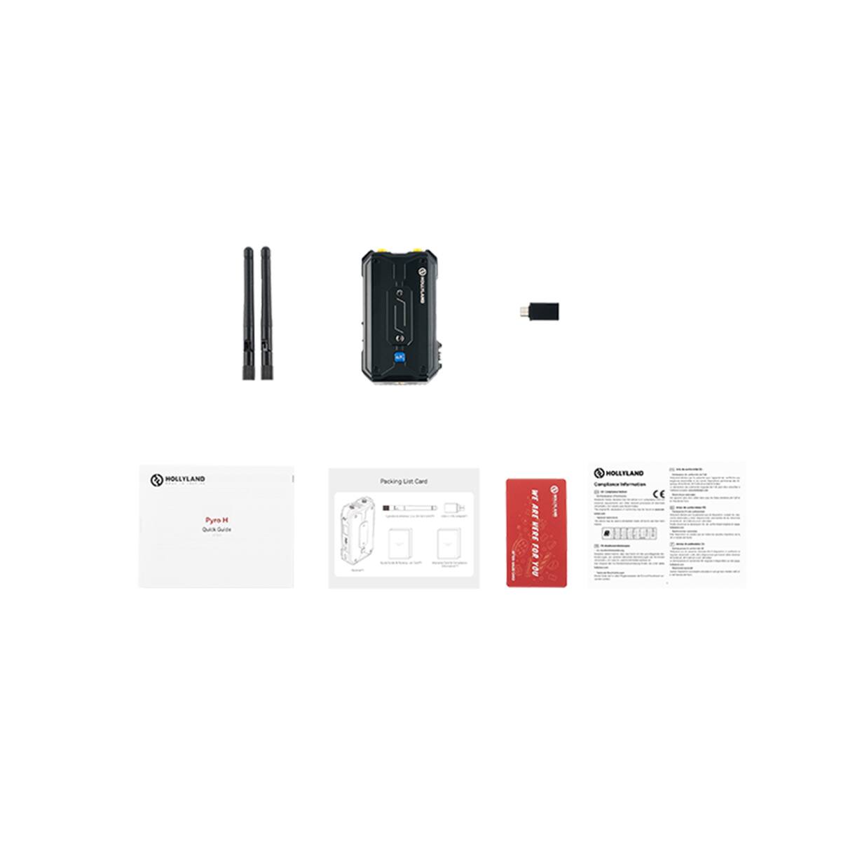 HOLLYLAND Pyro M

Packing List Card

3M ARE HERE FOR

HOLLYLAND Complexar Information CE