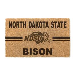 Jardine - NDSU Bison 18" x 30" Team Logo Doormat - Brown