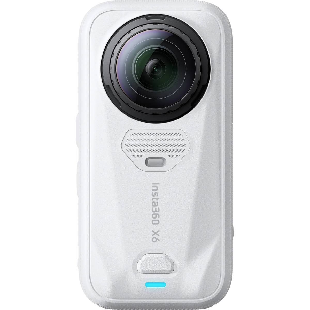 Alt View 3. Insta360 - Insta360 X6 8K 360 Action Camera Standard Bundle, Arctic White.