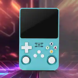 R36S Retro Handheld Game Console, 3.5-inch HD Screen, 64GB Large Capacity Memory, Portable Handheld Game Console