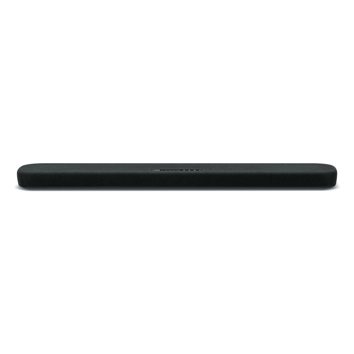Front. Yamaha - Yamaha SR-B20A Soundbar with Dual Built-In Subwoofers, Bluetooth, and DTS Virtual:X (Factory Certified Refurbished) - Black.