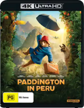 Front. Paddington in Peru - 4K Blu-Ray.