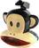 Angle Standard. Paul Frank - Projection Alarm Clock Radio - Black/Beige.