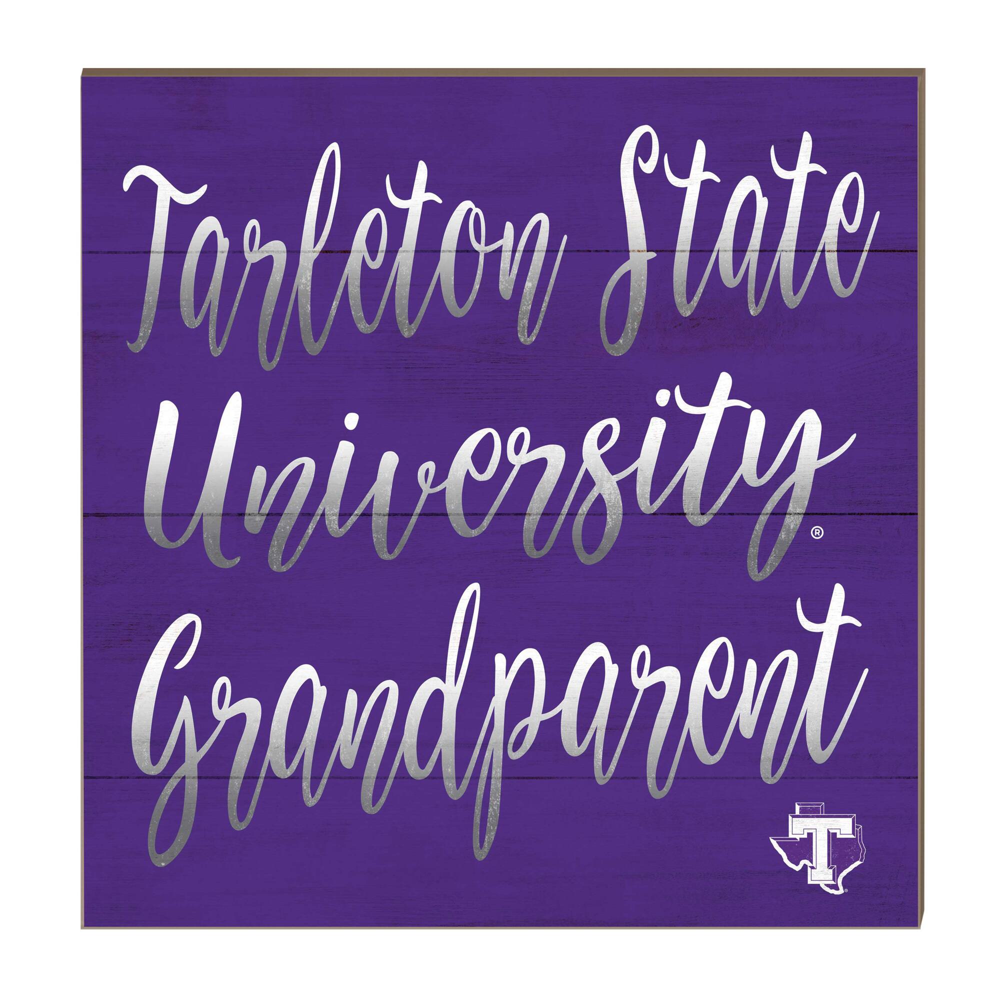 Tarleton State Texans 10'' x 10'' Grandparent Plaque
