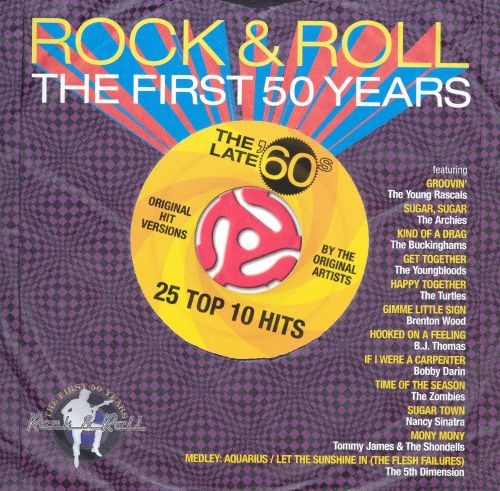 skilsmisse procedure Afbestille Best Buy: Rock & Roll: The First 50 Years/The Late '60s: 25 Top 10 Hits [CD]