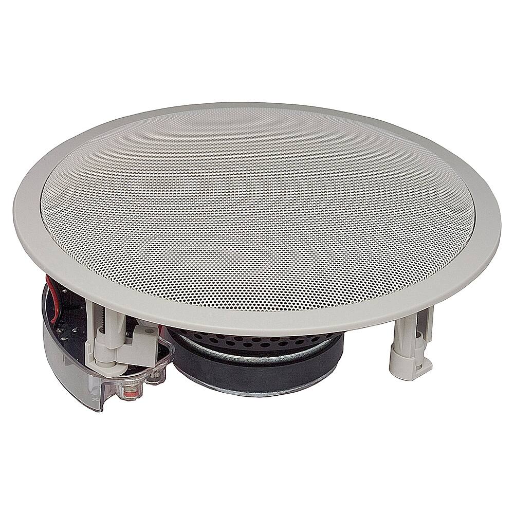 Left. Yamaha - 2-Way In-Ceiling Speakers (Pair) - White.