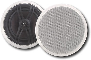 Yamaha 2 Way In Ceiling Speakers Pair White