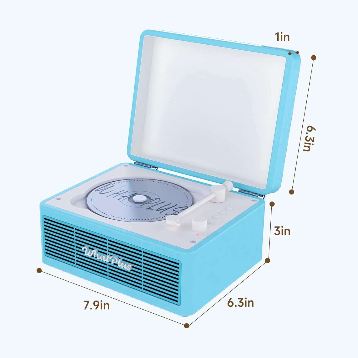 1in  
6.3in  
7.9in  
6.3in  
3in