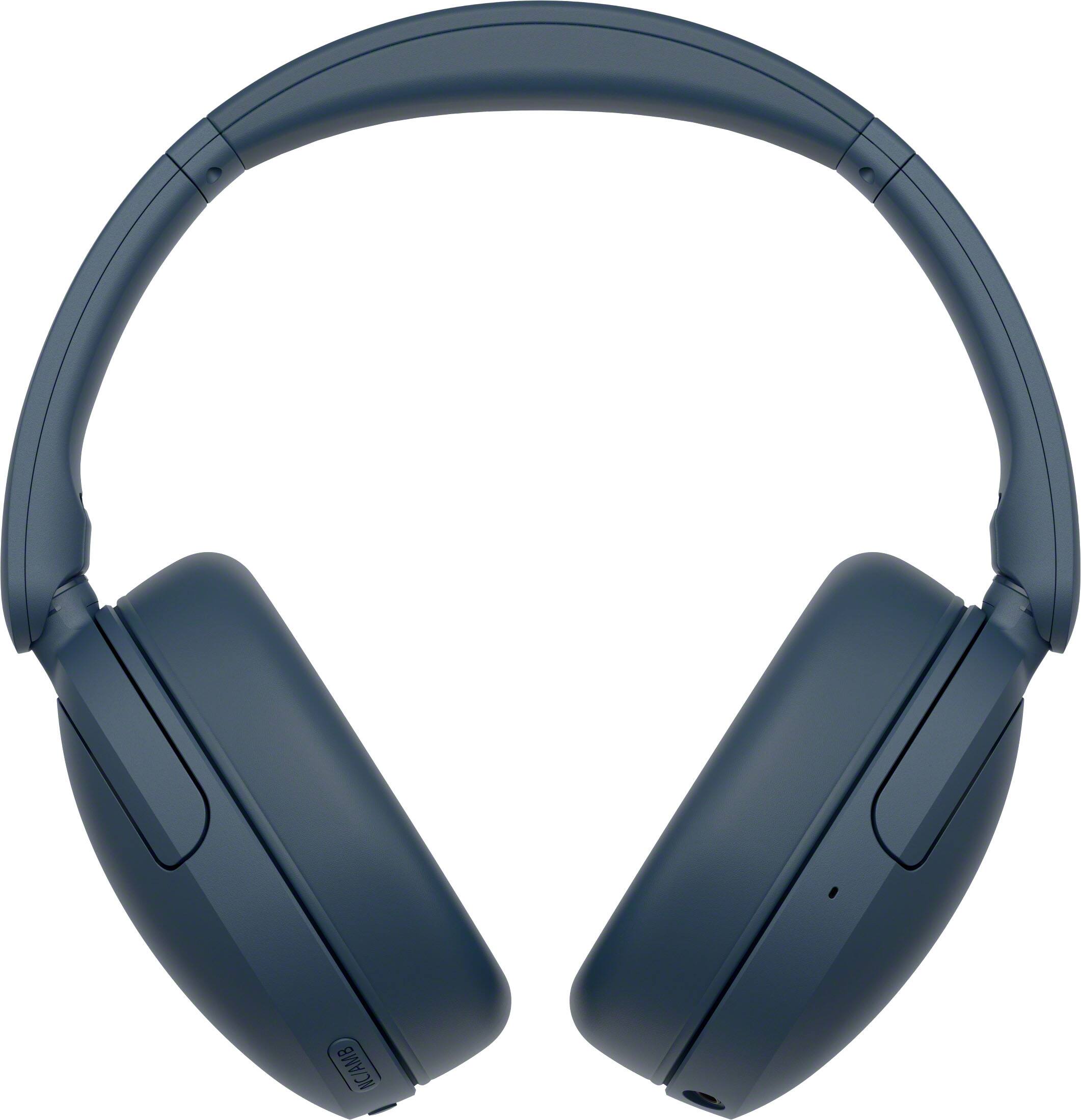 Back. Sony - WH-CH730N Wireless Noise Cancelling Headphones - Blue.