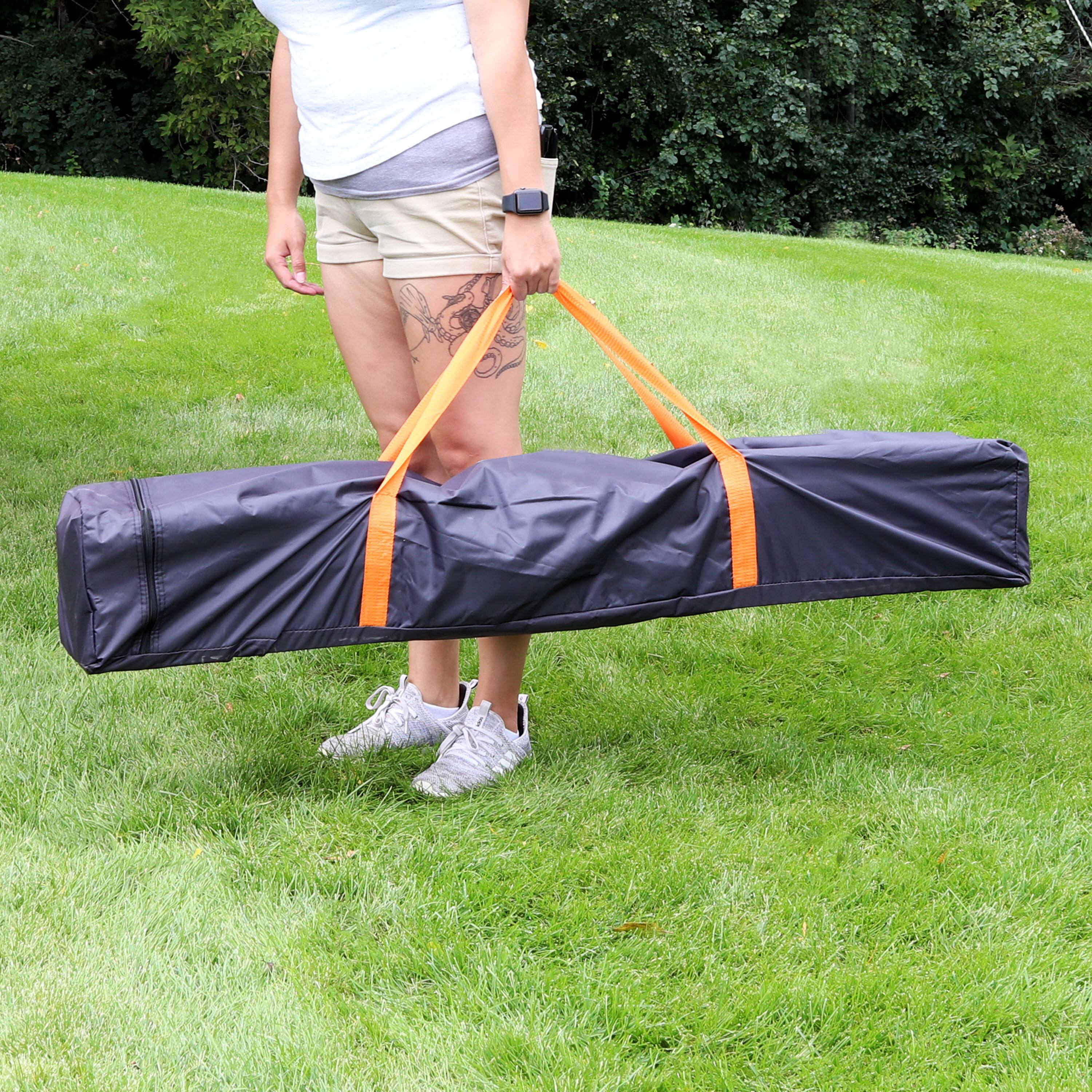 Alt View 5. Sunnydaze - Standard Pop-Up Canopy Carrying Bag - 54" - Black.