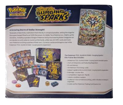 Pokmon Scarlet & Violet Surging Sparks Elite Trainer Box - Best Buy Pokmon Scarlet & Violet Surging Sparks Elite Trainer Box - Best Buy