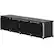 Alt View 16. Salamander Designs - Synergy TV Cabinet for Most Flat-Panel TVs Up to 90" - Black/Aluminum.
