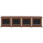 Front Zoom. Salamander Designs - Synergy TV Cabinet for Most Flat-Panel TVs Up to 90" - Aluminum/Dark Cherry.