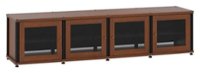 Front Standard. Salamander Designs - Synergy A/V Cabinet for Most Flat-Panel TVs Up to 90" - Cherry Wood/Black.