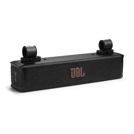 Front. JBL - Rallybar S Wireless Powersports 21" 150W Soundbar - Black.