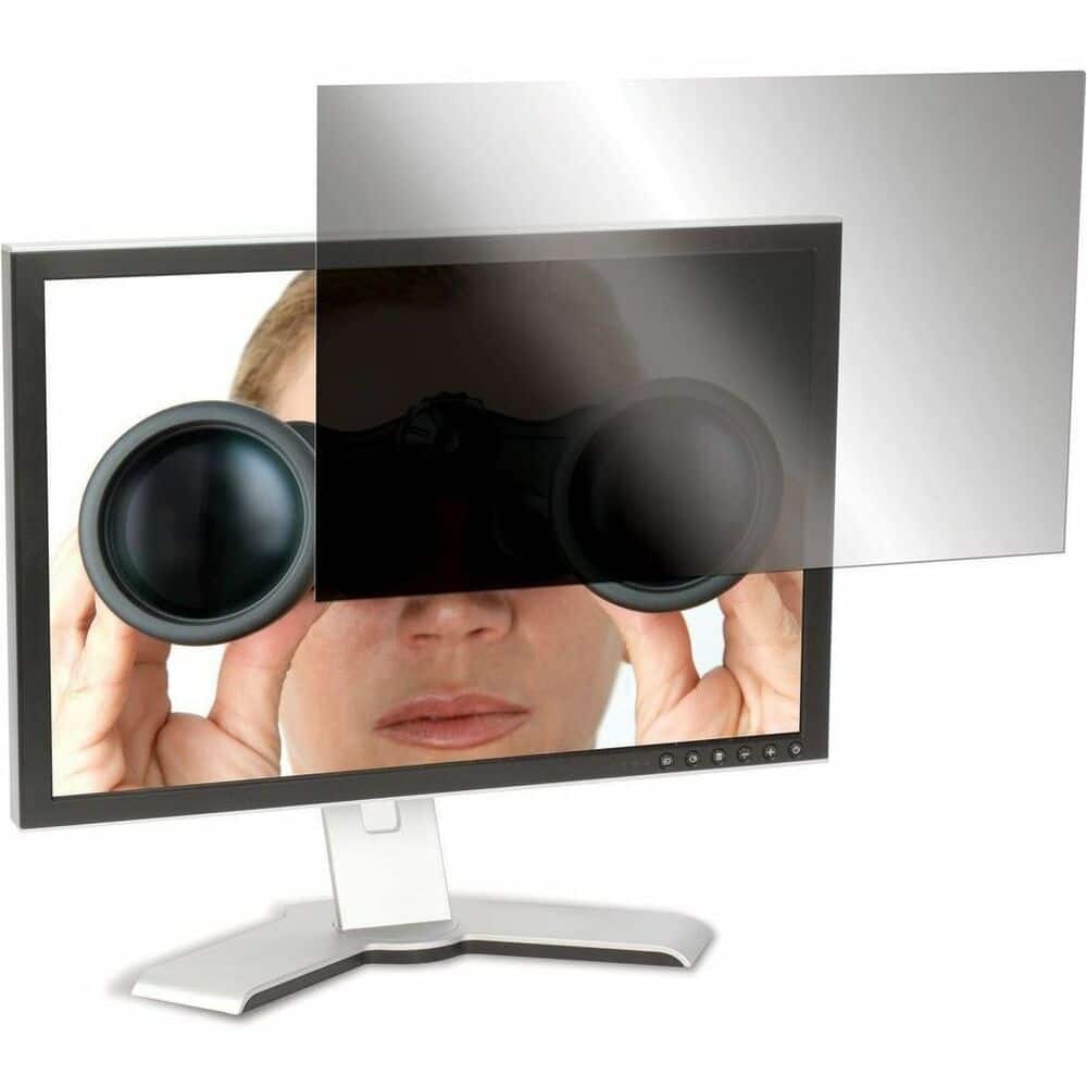 Targus - Privacy Screen for Most 20" Widescreen LCD Monitors - Gray - Front_Zoom