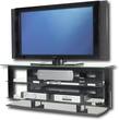 BDI - ICON TV Stand for Most Flat-Panel TVs Up to 65" - Black - Left