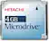 Front Standard. Hitachi - 4GB Microdrive 3K4.
