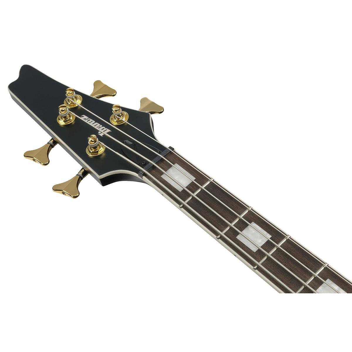 Alt View 7. Ibanez - Ibanez ICB Series ICB620 Electric Bass Guitar, Black Flat.
