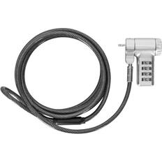 Front. Targus - Targus DEFCON Ultimate Universal Resettable Combination Lock - 6.50 ft Cable - Resettable - 4-digit - Patented.