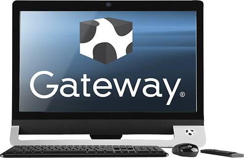 Front Standard. Gateway - One 23" Touch-Screen All-In-One Computer - 6GB Memory - 1TB Hard Drive.