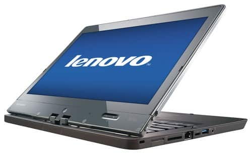 Front Standard. Lenovo - ThinkPad Twist Ultrabook 2-in-1 12.5" Touch-Screen Laptop - 4GB Memory - Black.