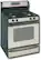 Angle Standard. GE - Hotpoint 30" Self-Cleaning Freestanding Gas Range - Silver Metallic (Special Order).