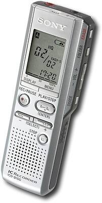 Angle Standard. Sony - Digital Voice Recorder.
