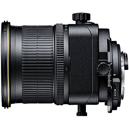 Back. Nikon - Nikon PC-E NIKKOR 24mm f/3.5D ED Tilt-Shift Lens (2168) + Filter Kit + Cap Keeper - Bundle - Black.