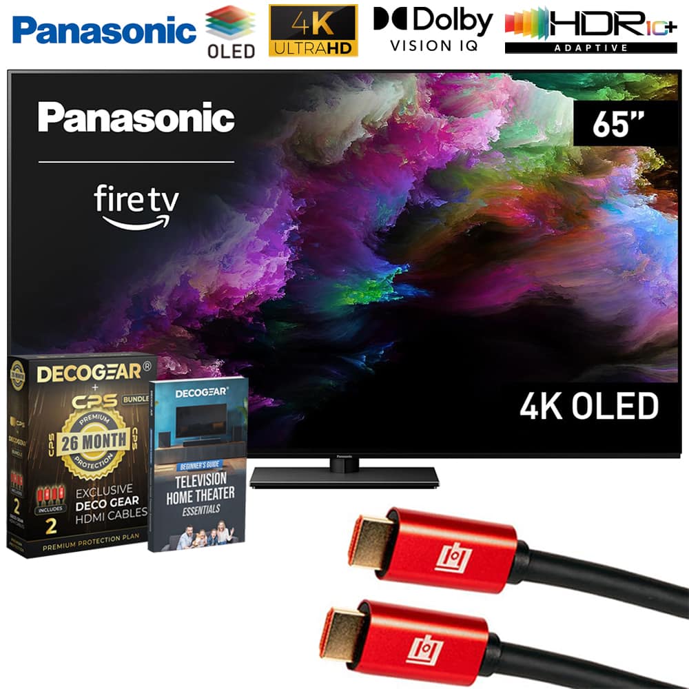 Panasonic - 65" Z85AP Series LED 4K UHD Smart Fire TV (2025) Bundle with 26 Month Warraty Protection Plan