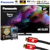 Panasonic 4K OLED UltraHD
Dolby Vision IQ
HDR10+ Adaptive
65"
Fire TV
DecoGear CPS Bundle
26 Month Premium Protection
Exclusive Deco Gear HDMI Cables
Television Home Theater Essentials
4K OLED