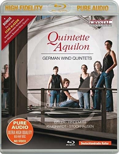 German Wind Quintets  - BLU-RAY AUDIO