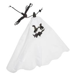 Funworld - Sound and Action 28 Inch Flying Ghost | Sound Activated - White