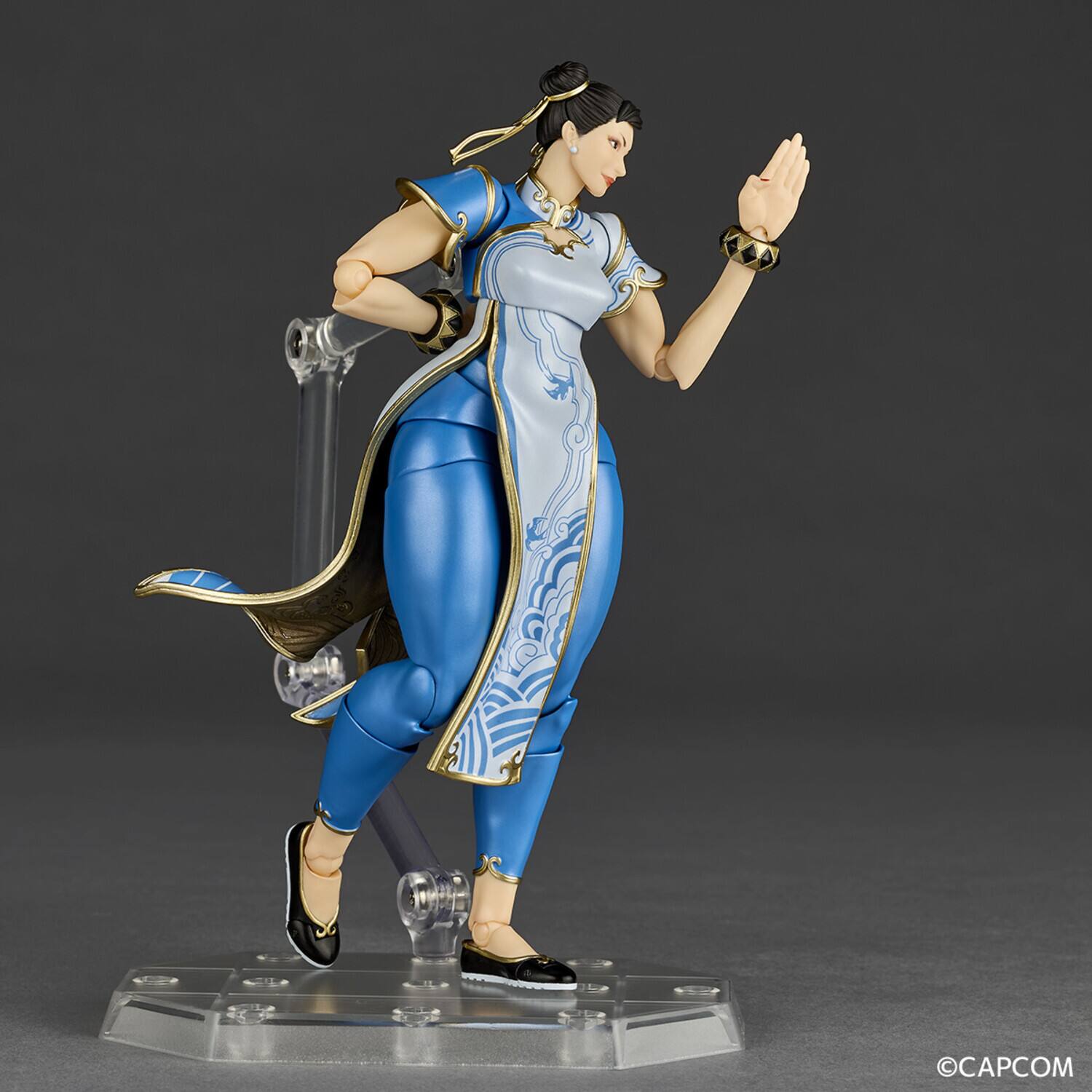 Alt View 1. PopMarket - Kaiyodo - Street Fighter - Revoltech Amazing Yamaguchi - Chun-Li Action Figure   - COLLECTIBLES - Multicolor.