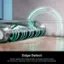 The text on the image is grouped and corrected as follows:

"Edge Detect: Senses edges and automatically increases suction power for maximum cleaning - even in corners and under baseboards."