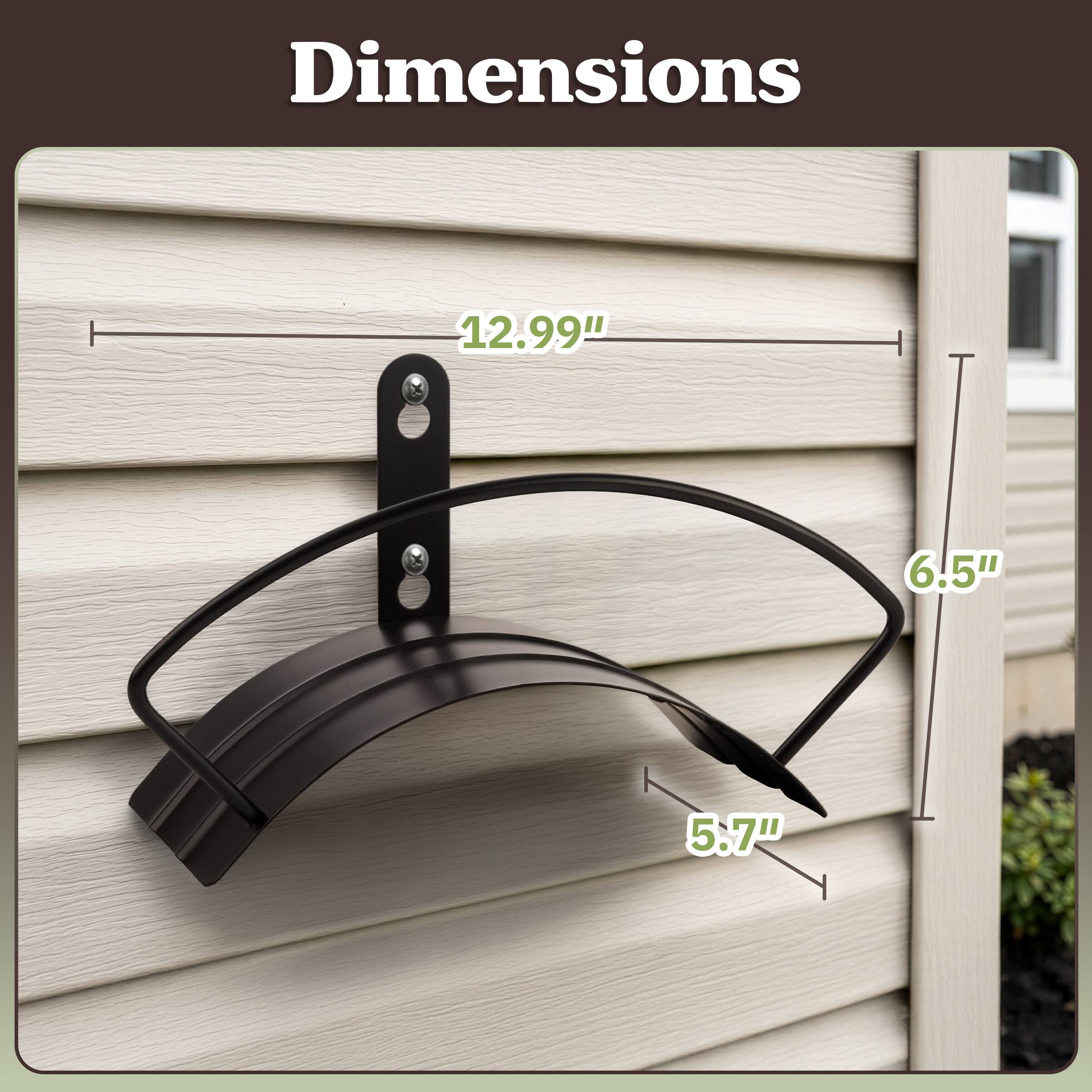 Dimensions: 12.99" x 6.5" x 5.7"