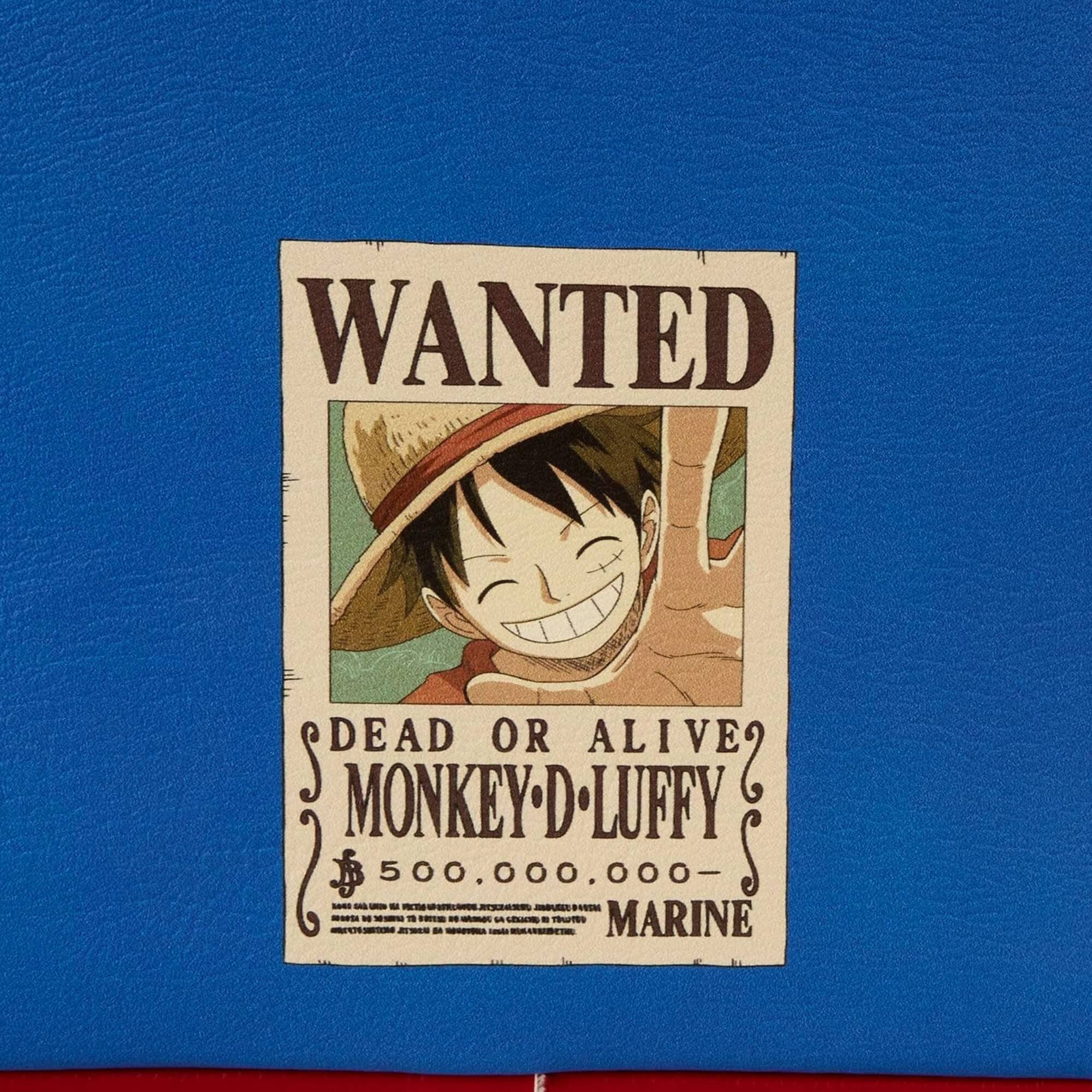 WANTED  
DEAD OR ALIVE  
MONKEY D. LUFFY  
$500,000,000  
MARINE